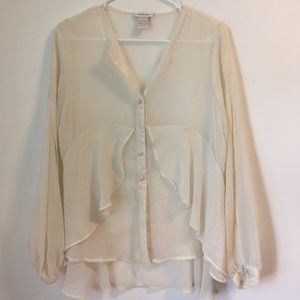 Dylan and Rose white blouse